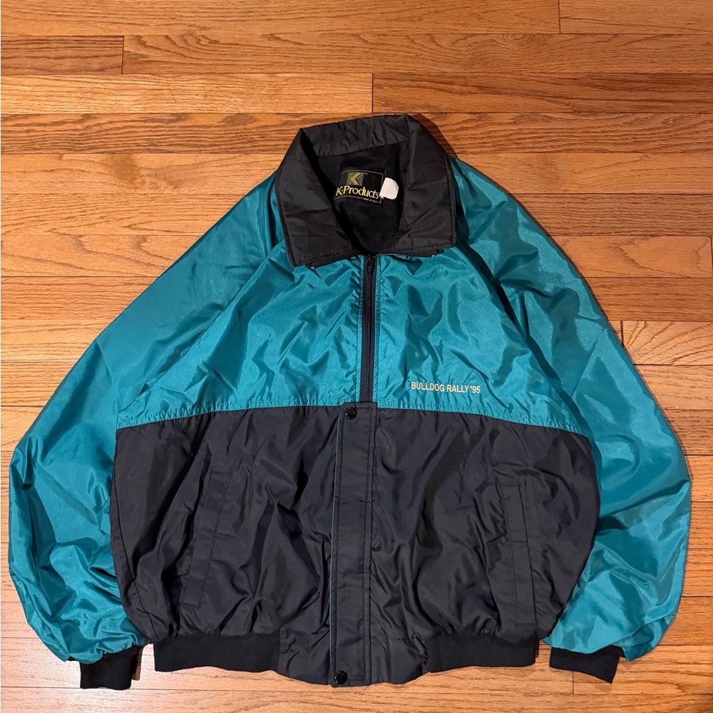 Vintage 90s Trucker Jacket • Made in USA • XL